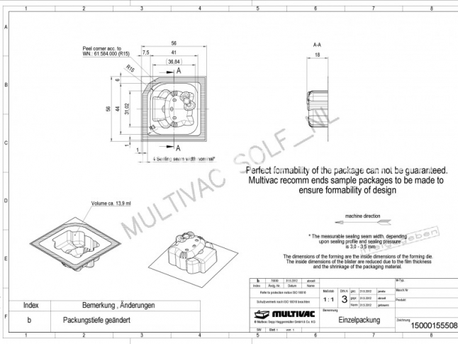 Multivac R145 machine - Thermoformer - Multivac - R145 | MK Gilze