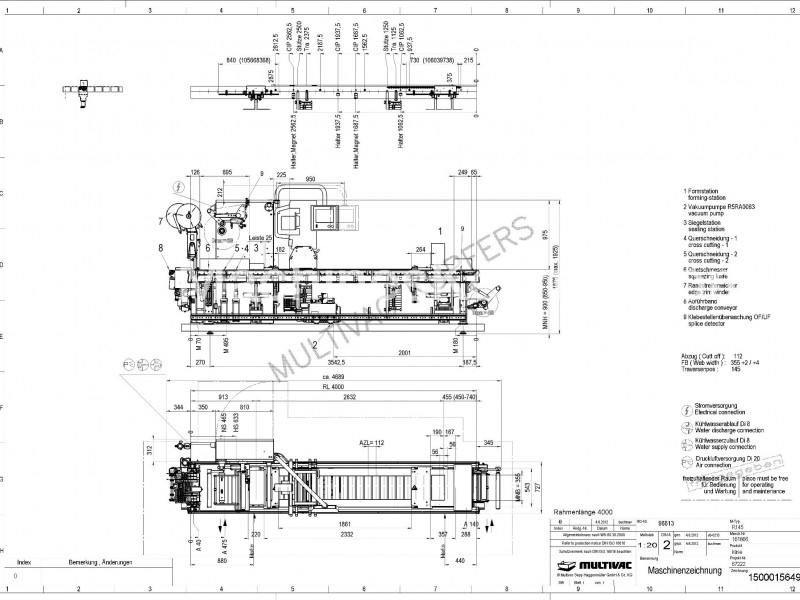 Multivac R145 - Dieptrekmachine - Multivac - R145 | MK Gilze - Machines